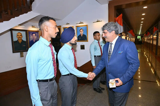 Lt Gen Rajesh Pushkar Reunites with Alma Mater at National Defence Academy During Southern Command Visit