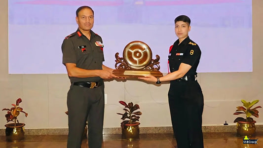 Lt. Simran Singh Rathi Honored as Top Graduate at Bengaluru's Officers' Transport Management Course