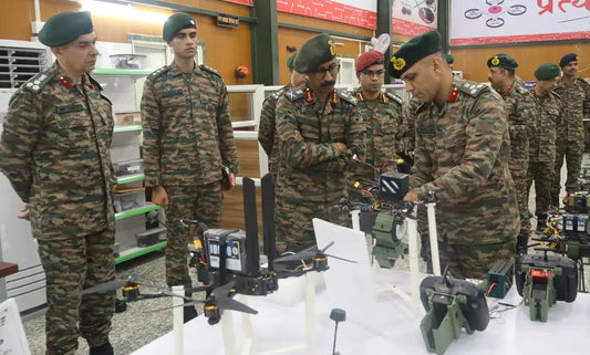 Lt Gen VMB Krishnan Assesses Operational Readiness and Innovation at Narangi Military Station