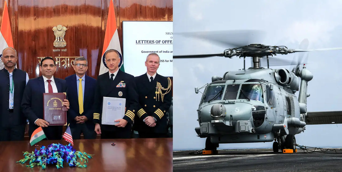 India Finalizes ₹7,995-Crore Agreement with US for MH-60R Seahawk Helicopters' Sustainment