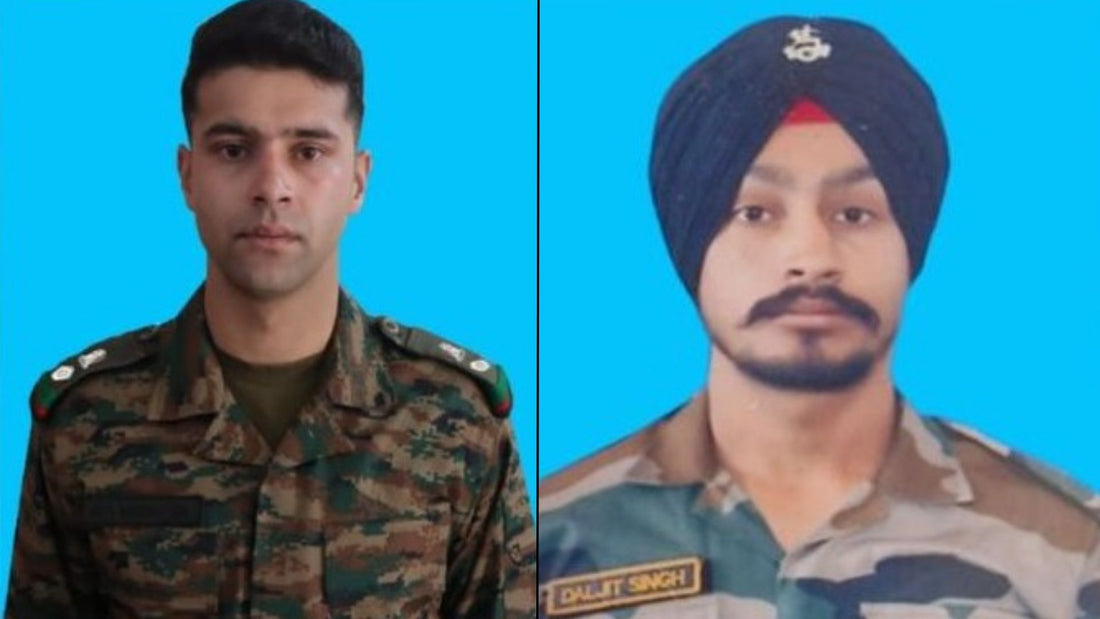 Boulder Accident in Leh Claims Lives of Lt Colonel Bhanu Pratap Singh and Lance Dafadar Daljeet Singh
