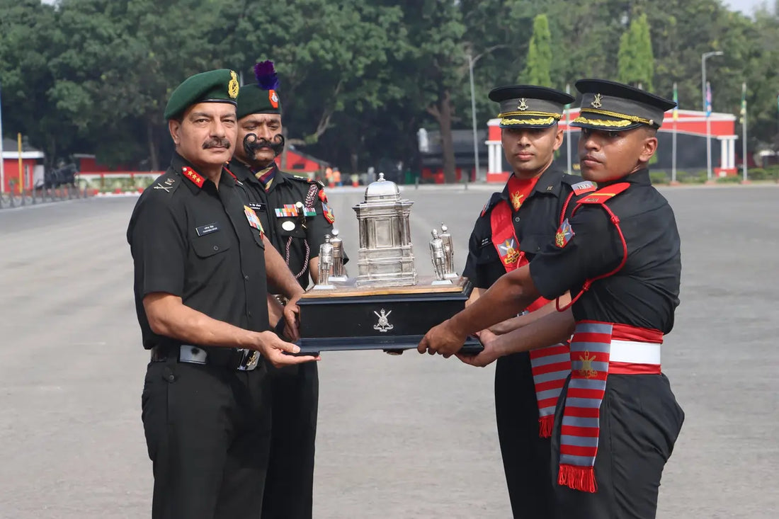 Meiktila Company Triumphs in Inter-Company Drill Competition at Indian Military Academy