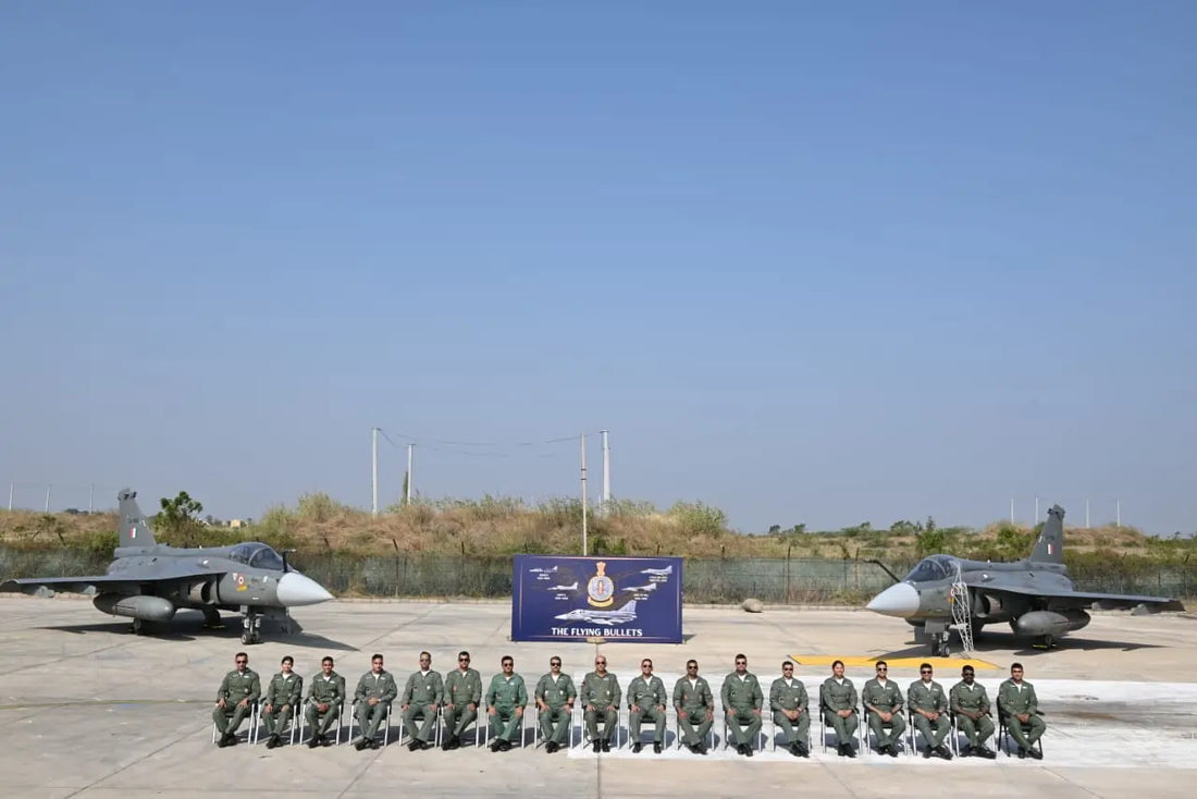Indian Air Force's 18 Squadron 'Flying Bullets' Marks 60th Anniversary at Naliya Airbase