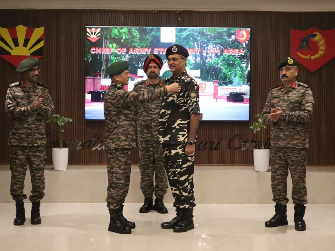 SSB's Vandan Saxena Honored with COAS Commendation Disc for Enhancing Inter-Agency Collaboration