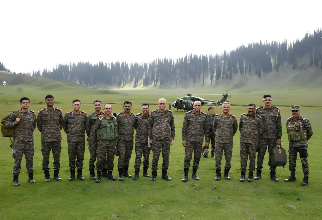 Lt Gen Pratik Sharma Evaluates Northern Command's Counter-Infiltration Efforts in North Kashmir