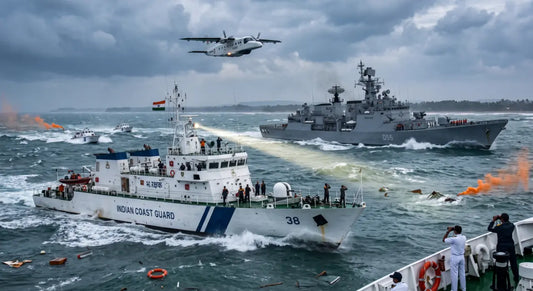 Indian Coast Guard, Navy Launch Search for China-Bound Cargo Vessel Reportedly Sunk Off Odisha Coast