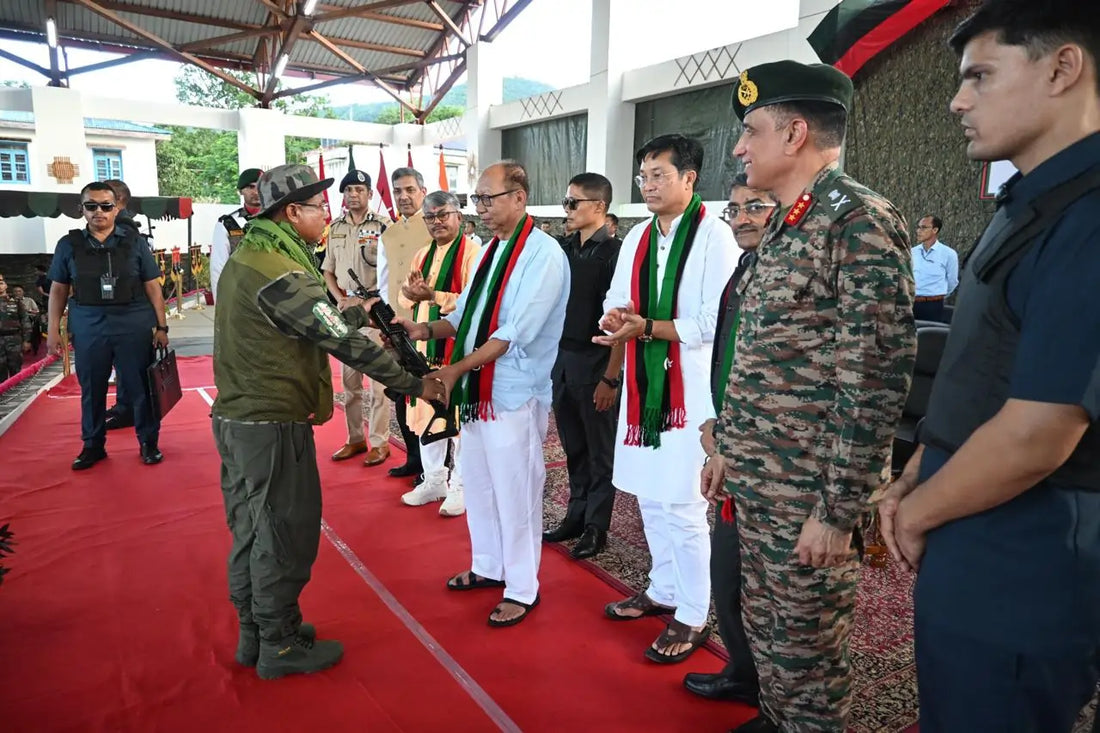 KCP Militant Surrender Bolsters Peace Process in Manipur