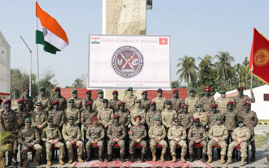 India–Kyrgyzstan Joint Military Exercise KHANJAR 2026 Commences, Fostering Special Forces Collaboration