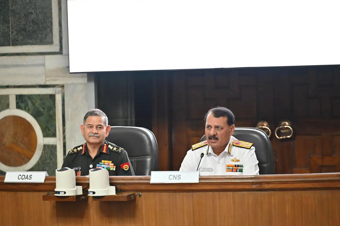 Admiral Dinesh K Tripathi Highlights Maritime Security at Army Commanders’ Conference