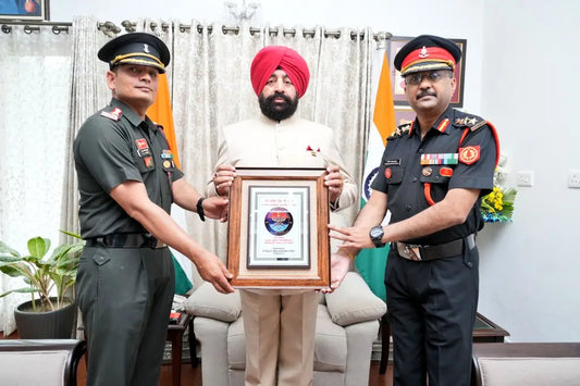 Defence Public Relations Officers Meet with Uttarakhand Governor Lt Gen Gurmit Singh
