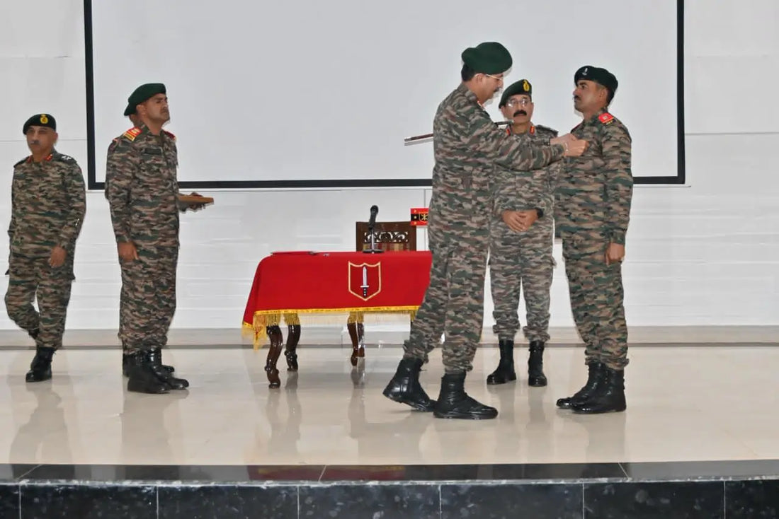 Lt Gen Devendra Sharma Evaluates Training Standards at Belagavi's Junior Leaders Wing
