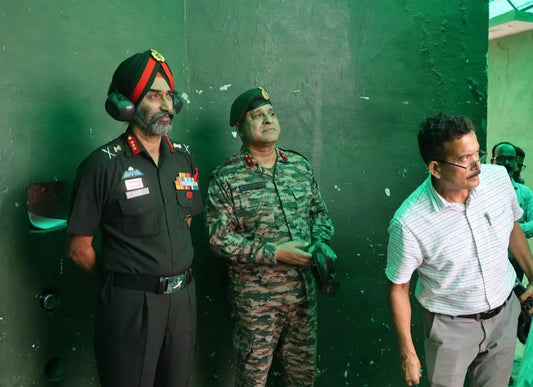 Lt Gen HS Vandra Assesses Ammunition Testing and Defence Manufacturing in Jabalpur