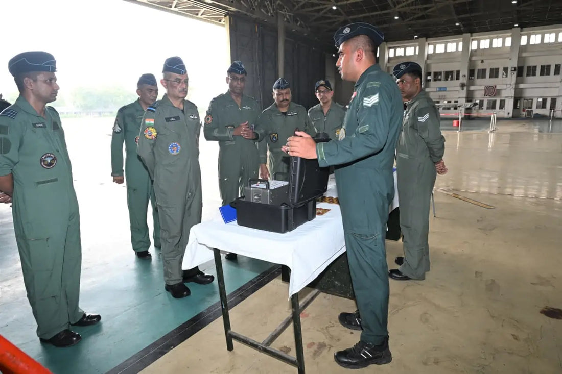 Air Marshal Tarun Chaudhry Assesses Operational Readiness and Welfare Programs at Air Force Stations Bareilly and Bhowali