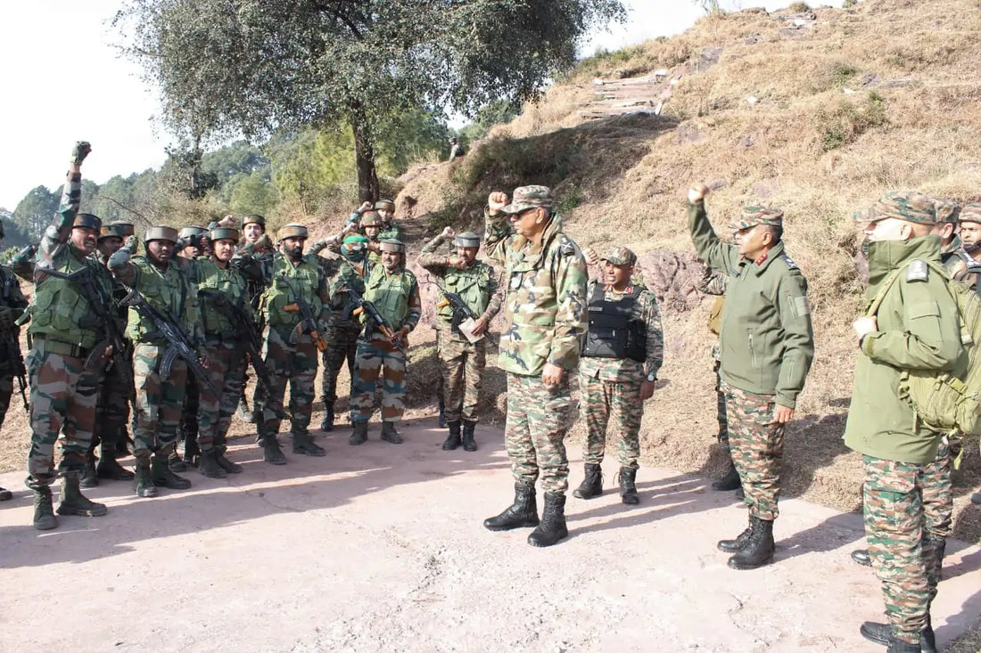Lt Gen Prasanna Kishore Mishra Assesses Security and Operational Preparedness in Rajouri