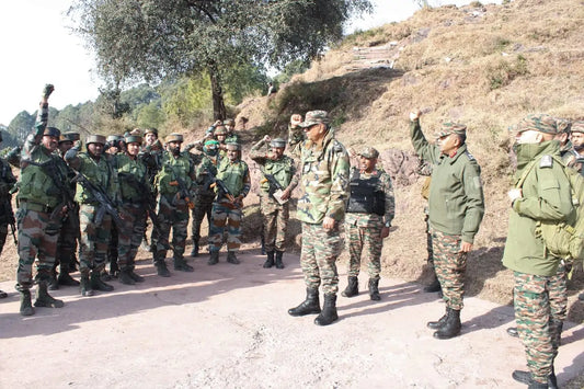 Lt Gen Prasanna Kishore Mishra Assesses Security and Operational Preparedness in Rajouri