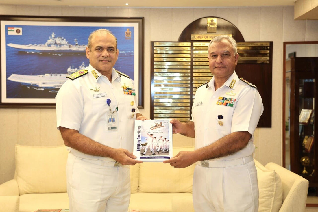 Vice Admiral Gurcharan Singh Takes Over as Chief of Personnel at Naval Headquarters