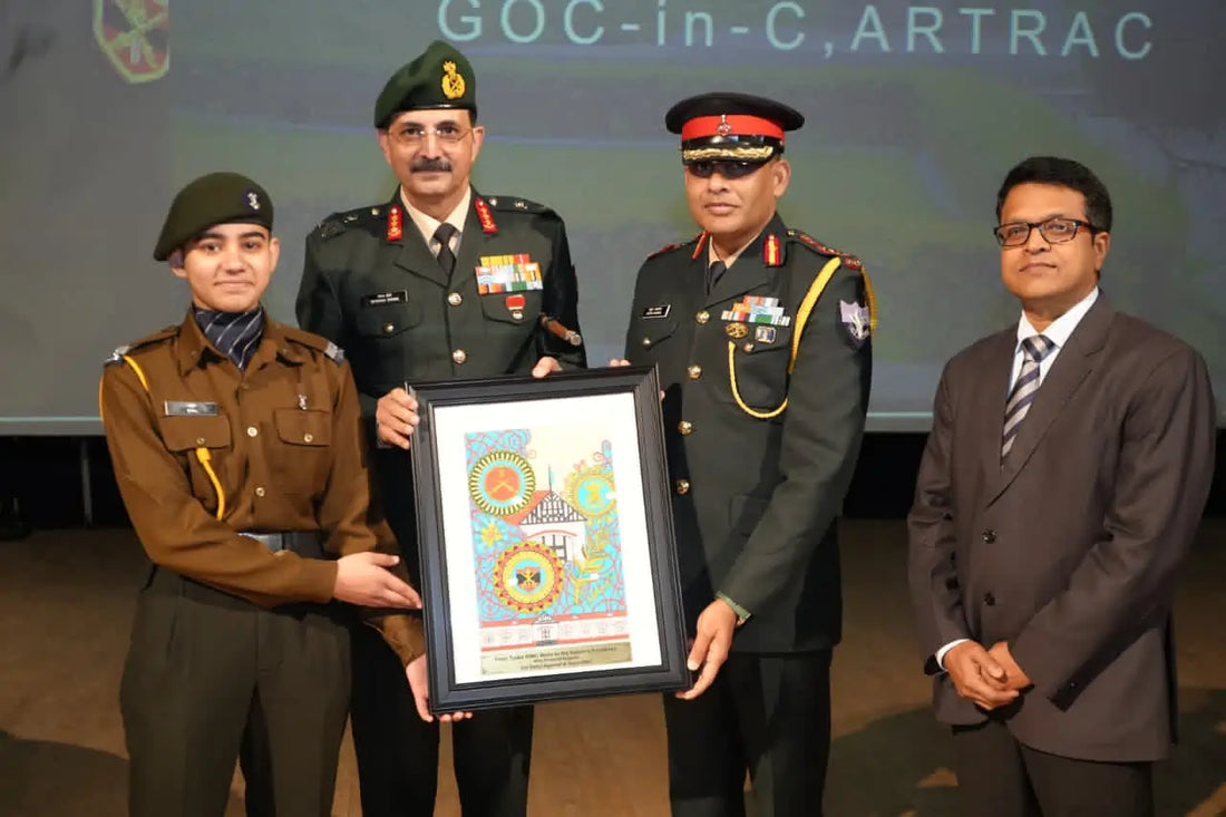 Lt Gen Devendra Sharma Evaluates Training Advancements at Rashtriya Indian Military College, Dehradun