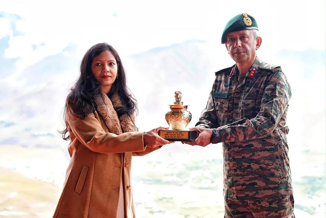 Maj Gen Amit Prakash Singh Leads Yudh Sansmaran Ceremony for 27th Kargil Vijay Diwas Commemoration
