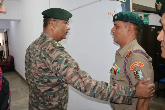 Major General Vikas Bhardwaj Reviews Activities at NCC Directorate Karnataka and Goa