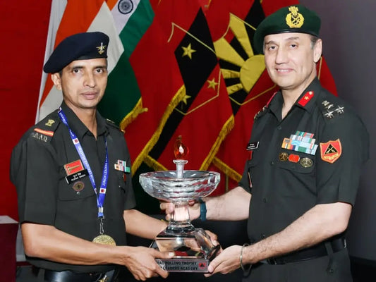 Potential Subedar Major Course at JLA Bareilly Concludes, Honoring Subedar Major Puran Singh as Best Student