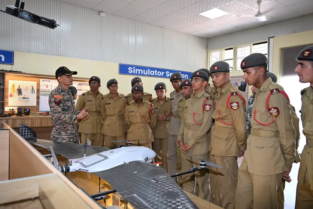 NDA Cadets Gain Insight into Advanced Military Operations at Mechanised Infantry Centre Visit