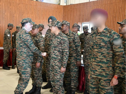 Lt Gen Abhijit S Pendharkar Assesses Readiness of Forward Deployment Areas