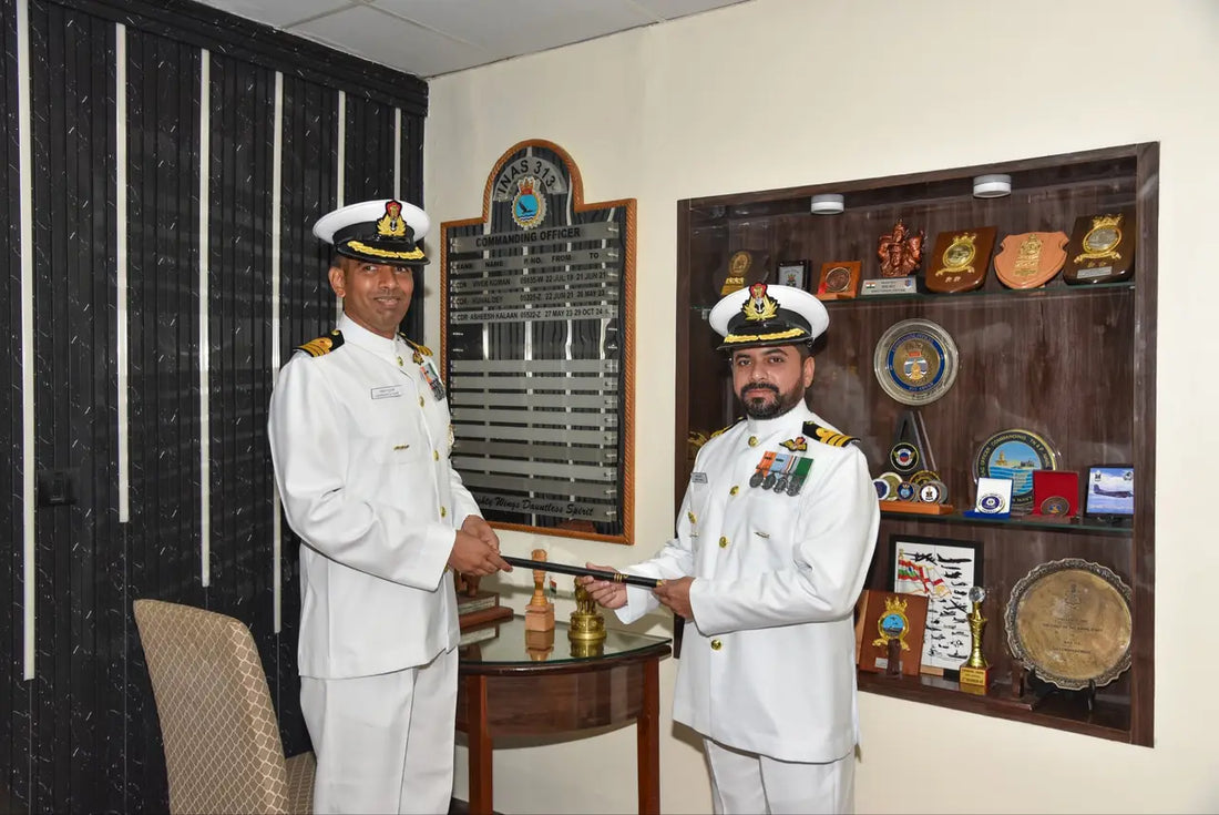 Commander Abhay Amale Takes Command of INAS 313 Squadron in Indian Navy Leadership Transition