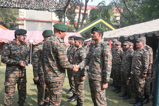 Lt Gen Pratik Sharma Evaluates Readiness of Jhenida Brigade Amid Regional Security Concerns