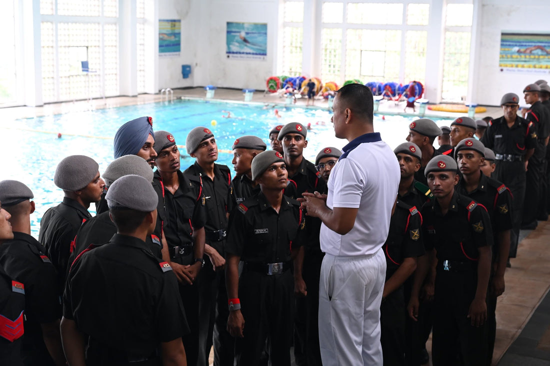 Indian Naval Academy and Officers Training Academy Chennai Collaborate for Midterm Hike and Training Exchange