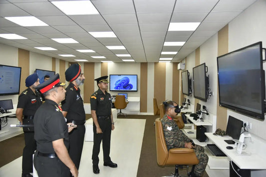Lt Gen Harbinder Singh Vandra Assesses Training and Facilities at Pachmarhi's AEC Training College and Centre