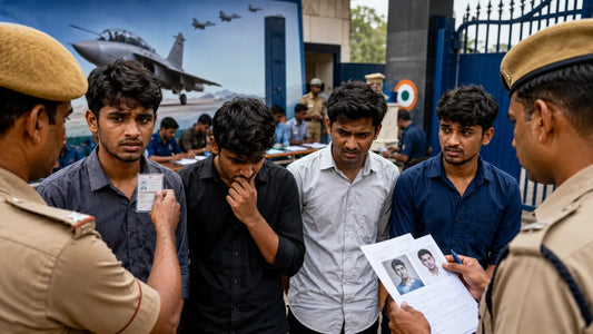 Haryana Youths Detained for Cheating in IAF Agniveer Exam with High-Tech Devices