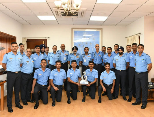 Air Chief Marshal AP Singh Honors IAF Hockey Team's Victory in 2026 Arjan Singh Memorial Tournament