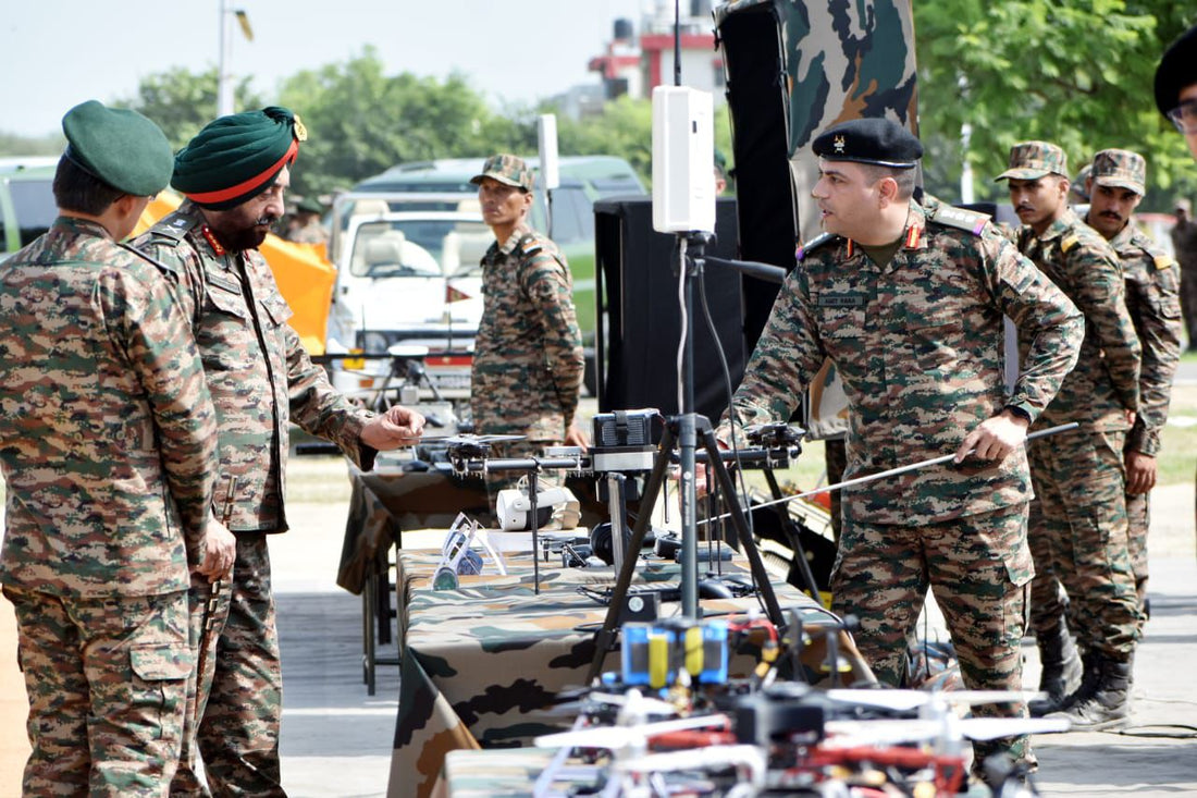 Indian Army's Technological Advancement Evident in South Western Command's Black Charger Brigade Inspection