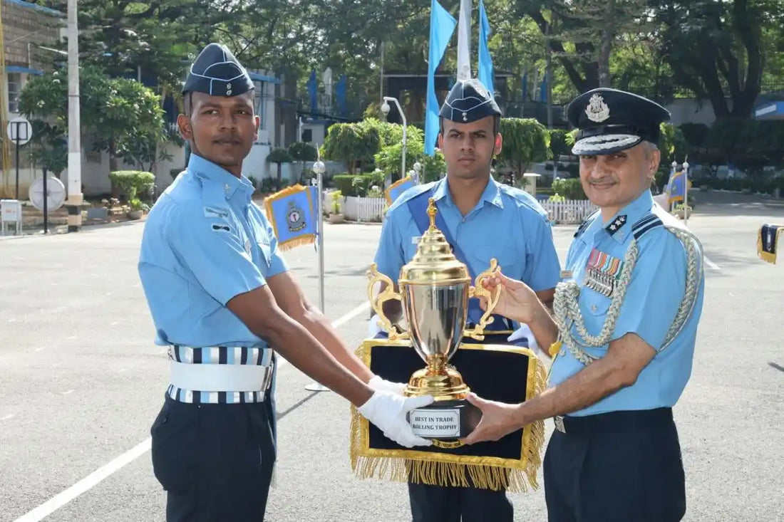 144 IAF Medical Assistants Complete Trade Training in Bengaluru Passing-Out Parade