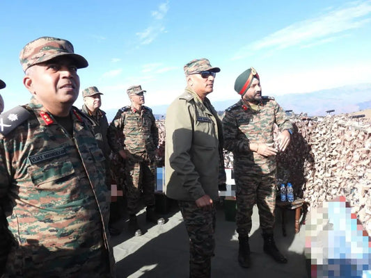 Lt Gen Pratik Sharma Evaluates Counter-Terrorism Readiness in Surankote Sector