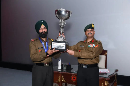 CHM Sukhdev Singh Excels as Top Graduate of Leadership & Management Course at Junior Leaders Academy, Bareilly