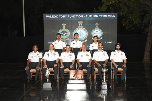 Valedictory Ceremony Held at Air Force Station Begumpet for Advanced Navigation and Weapon System Graduates