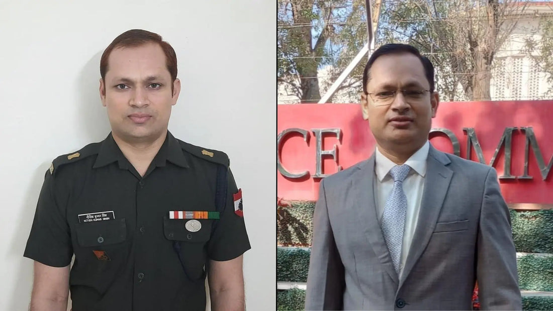 Retired Major Overcomes War Injury to Secure UPSC Success: Nitish Kumar Singh's Inspiring Journey