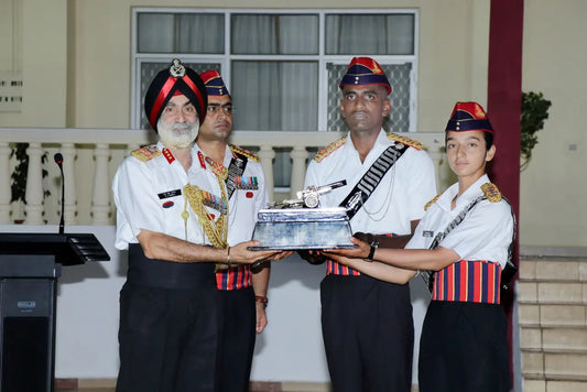 Lieutenant Muthu Raman and Lieutenant Pragati Thakur Excel in Young Officers Course at Indian Army's School of Artillery