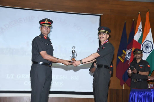 Lieutenant Badal Tops Young Officers’ Course at CME Pune, Wins Silver Grenade