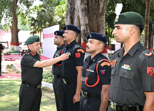 COAS General Upendra Dwivedi Reviews Operational Readiness in Madhya Bharat Area