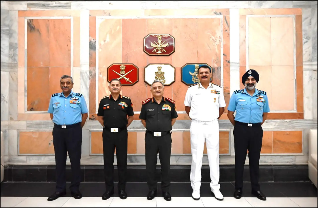 Vision Document Unveiled on Indian Armed Forces' Training Methodology by Chiefs of Staff Committee