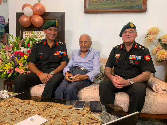 Indian Army’s Western Command Marks 80th Raising Day as Brigadier KI Kumar Turns 100 in Chandigarh