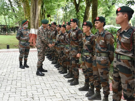 Lt Gen Girish Kalia Assesses Assam Rifles' Operational Readiness in Northeast
