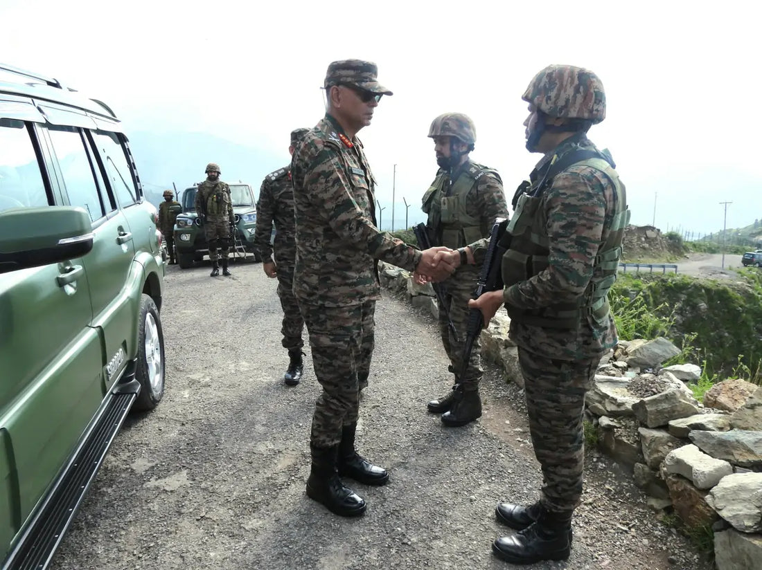 Lt Gen Prasanna Kishore Mishra Assesses Operational Readiness of Indian Army's Ace of Spades Division and CIF Romeo