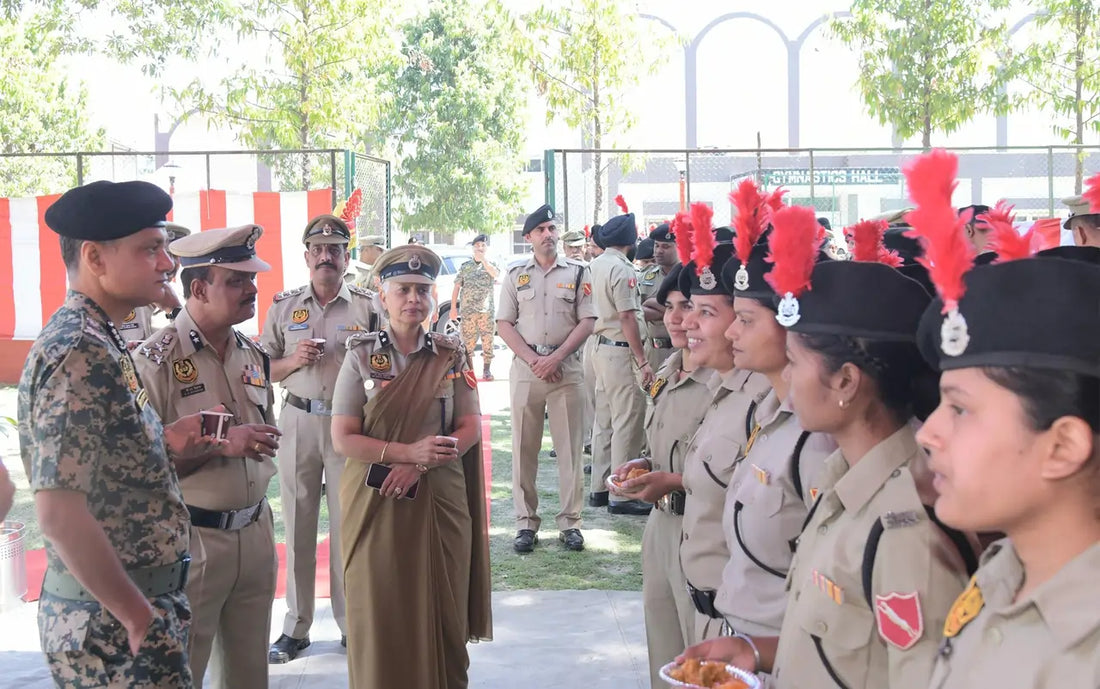 DG BSF Praveen Kumar Visits Punjab Frontier, Emphasizing Drone Threats and Border Preparedness