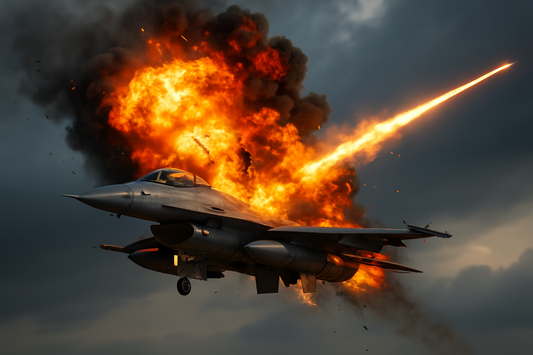 Ukrainian F-16 Downed in Deadly Night Raid Amid Russian Aerial Offensive
