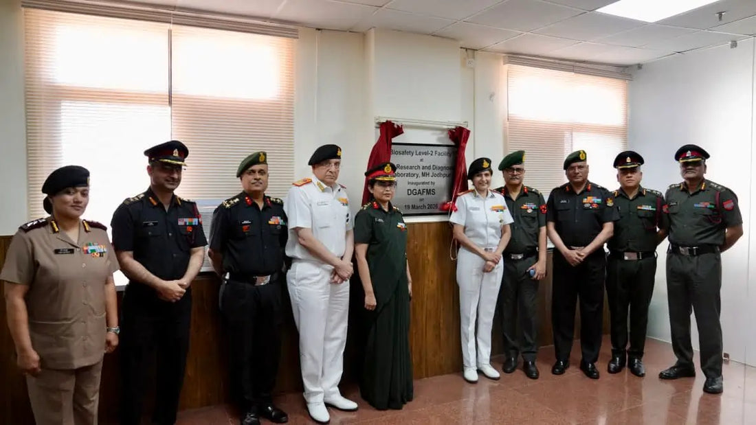 Surgeon Vice Admiral Arti Sarin Enhances Diagnostic and Welfare Services at Military Hospital Jodhpur