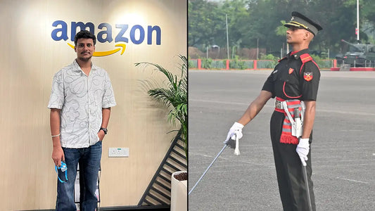 From Amazon to Indian Army: Engineer Leaves ₹46 Lakh Package to Become Lieutenant