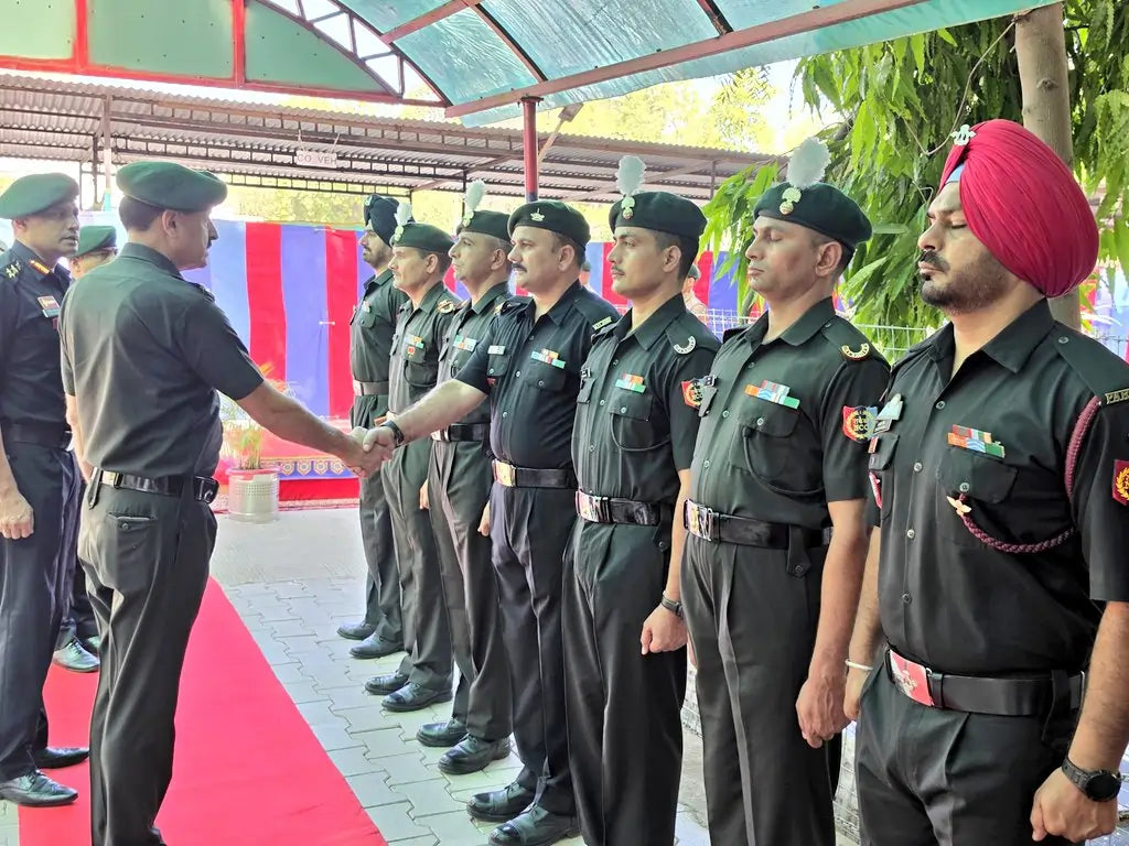 Major General Bimal Monga's Engagement with 1 Gujarat NCC Battalion: Focus on Leadership and Technological Empowerment